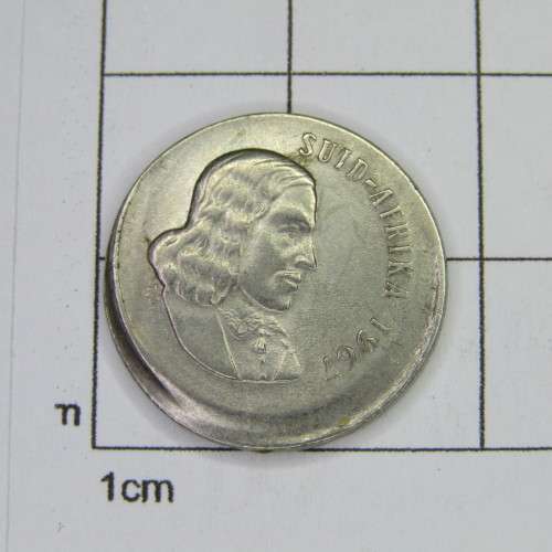 1967 South Africa unusual Five cent - mistruck