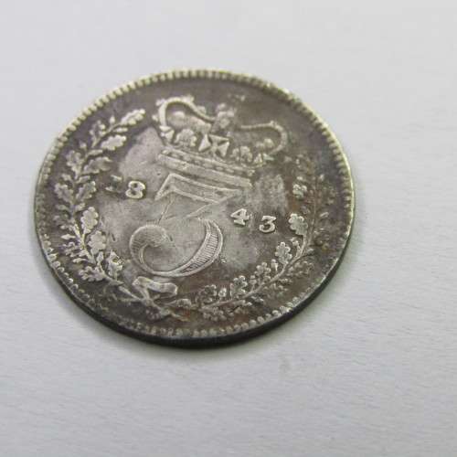 1843 Great Britain 3d 3 pence - Fine