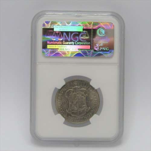 1947 South Africa Union Two Shilling graded PF65 by NGC