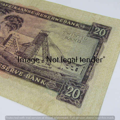 MH de Kock 4th Issue R20 bank notes in decent condition