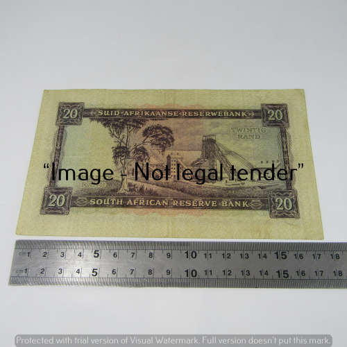 MH de Kock 4th Issue R20 bank notes in decent condition