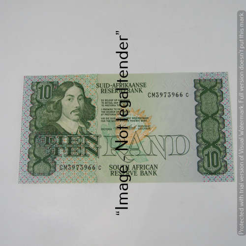 CL Stals 1st Issue R10 bank notes - Lot of 6 notes with consecutive numbers