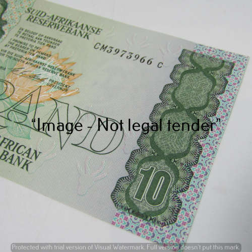 CL Stals 1st Issue R10 bank notes - Lot of 6 notes with consecutive numbers