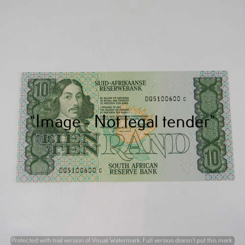 GPC de Kock 3rd Issue R10 bank notes - Lot of 3 uncirculated with consecutive numbers