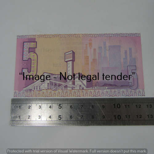 CL Stals 1st Issue R5 bank notes - Lot of 3 uncirculated with consecutive numbers