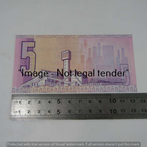 GPC de Kock 3rd Issue R5 bank notes uncirculated with consecutive numbers - lot of 3