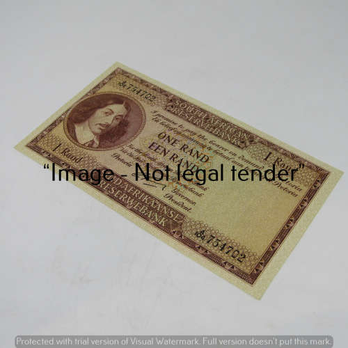 G Rissik 1st Issue R1 banknote uncirculated - very slight corner dent