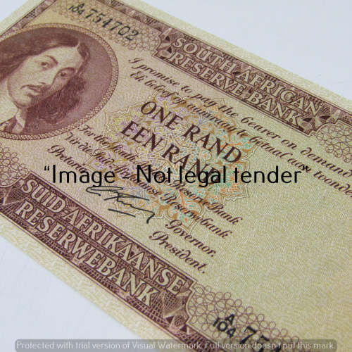 G Rissik 1st Issue R1 banknote uncirculated - very slight corner dent