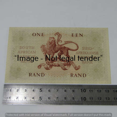 G Rissik 1st Issue R1 banknote uncirculated - very slight corner dent