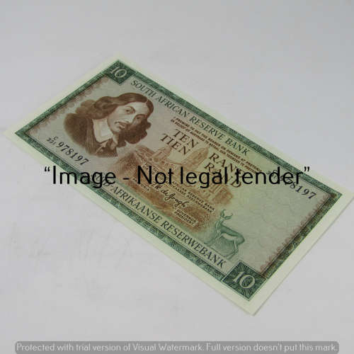 TW de Jongh 3rd Issue R10 bank notes - uncirculated