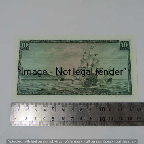 TW de Jongh 3rd Issue R10 bank notes - uncirculated