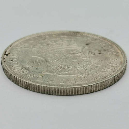 South Africa 1942 half crown AU