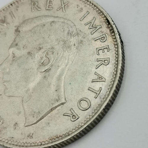 South Africa 1942 half crown AU
