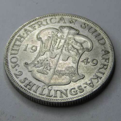 1949 SAU George VI Florin 2 Shilling - EF