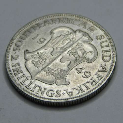 1949 SAU George VI Florin 2 Shilling - EF