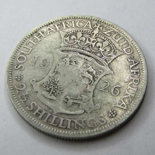 1926 ZAR George V half crown - Fine