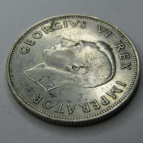 1940 SAU half crown - excellent with some lustre remaining