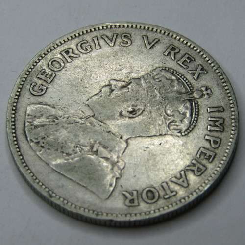 1934 SAU George V half crown - VF
