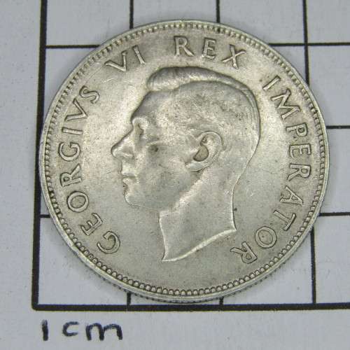 1944 SAU George V half crown