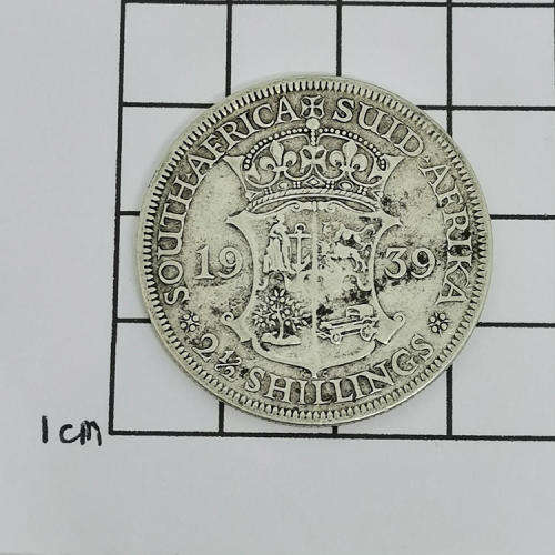 South Africa 1939 half crown