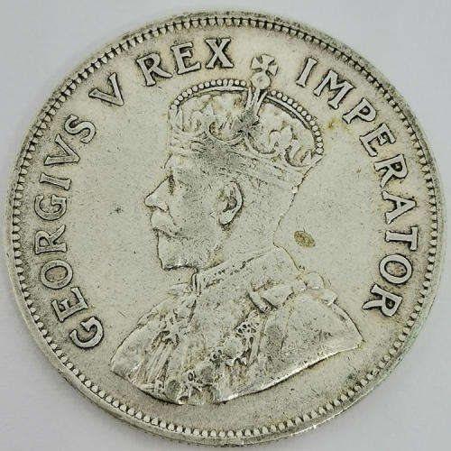 South Africa 1935 half crown VF or better