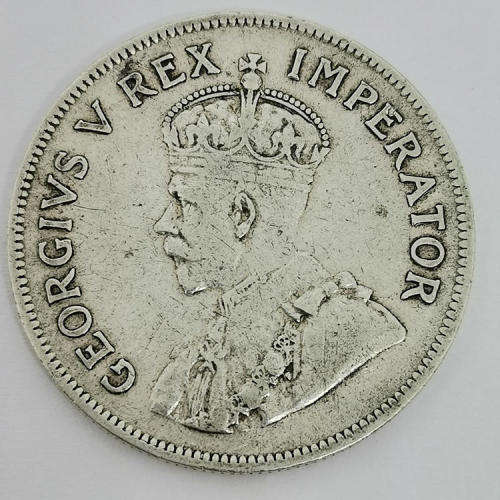 South Africa 1933 half crown VF