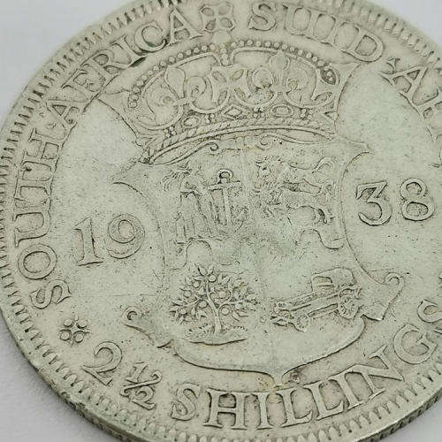South Africa 1938 half crown VF