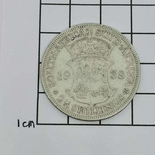 South Africa 1938 half crown VF