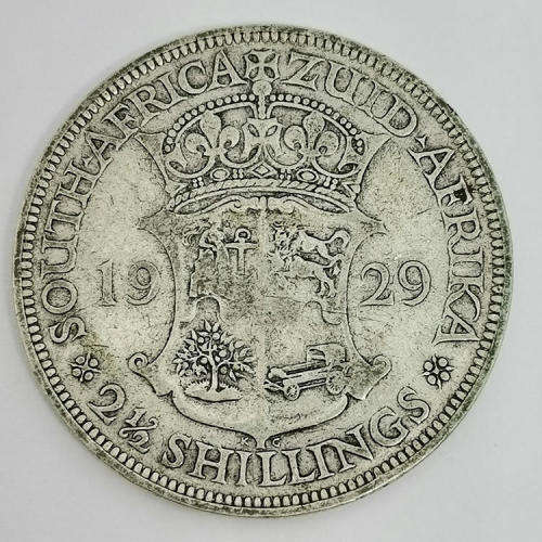 South Africa 1929 half crown Fine
