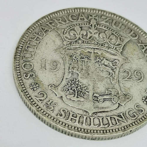 South Africa 1929 half crown Fine