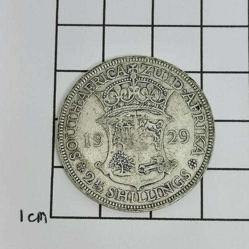 South Africa 1929 half crown Fine