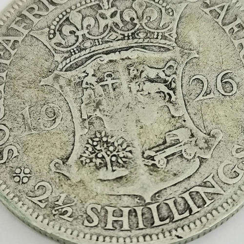 South Africa 1926 half crown Fine