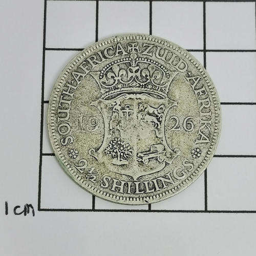 South Africa 1926 half crown Fine