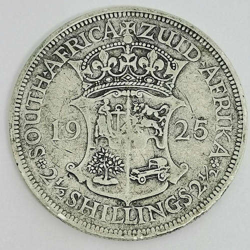 South Africa 1925 half crown scarce