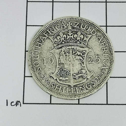 South Africa 1925 half crown scarce