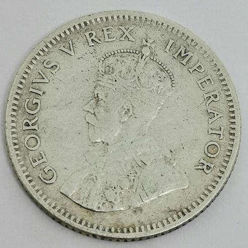South Africa 1936 sixpence VF