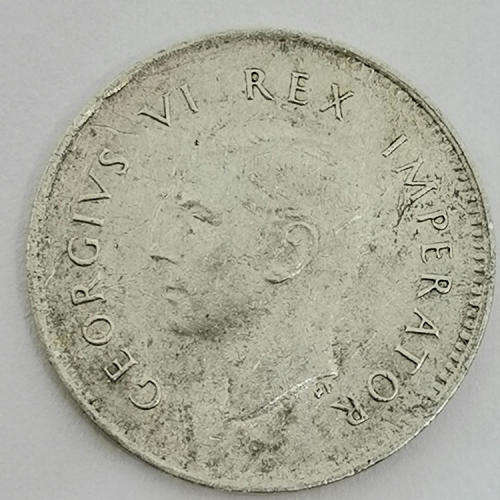 South Africa 1941 Three pence tickey EF+