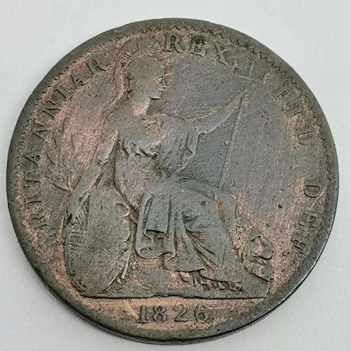 Great Britain 1826 George 4 farthing