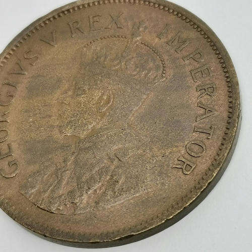South Africa 1936 half penny EF
