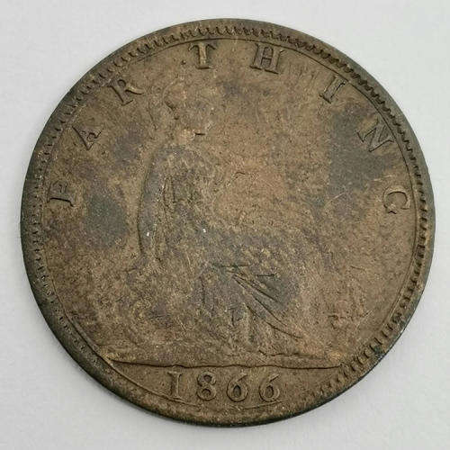 Great Britain 1866 Victoria farthing