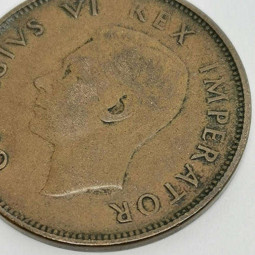 South Africa 1938 half penny VF+