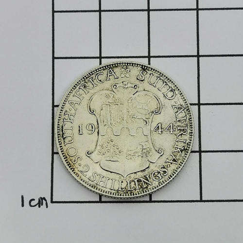 1944 South Africa 2 Shilling AU