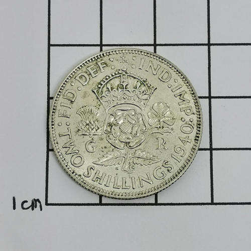 Great Britain 1940 Two shilling  AU+