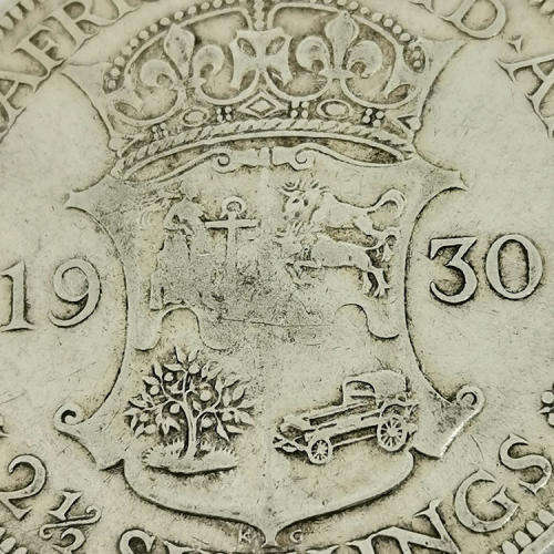 South Africa 1930 half crown VF