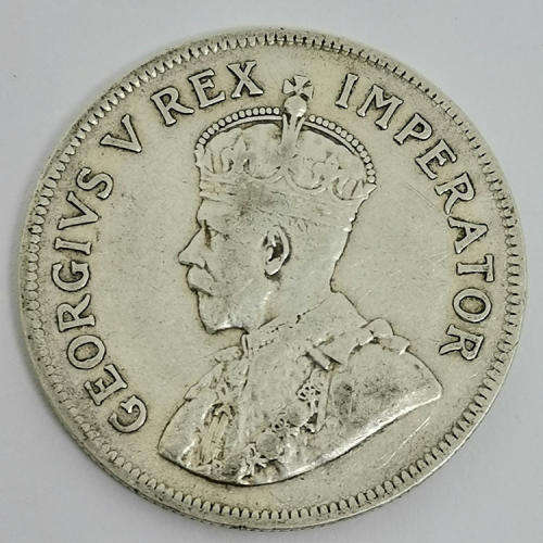 South Africa 1930 half crown VF