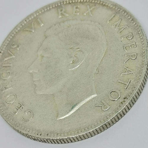 South Africa 1940 AU - half crown