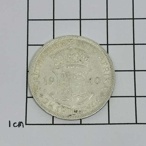 South Africa 1940 AU - half crown