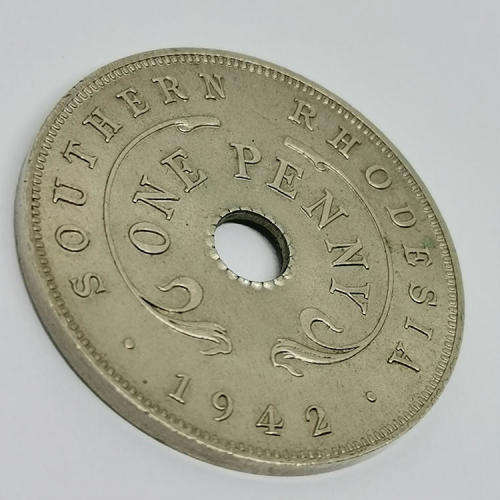 1942 Quality Southern Rhodesia one penny - uncirculated