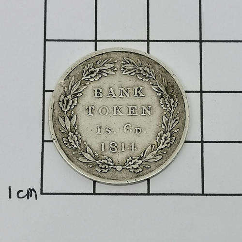 1814 George 3 - 1 Shil 6d bank token