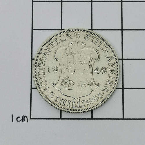 South Africa 1949 Two Shilling VF+